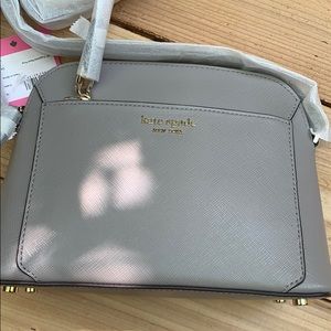 Kate Spade Taupe Louise Crossbody Purse